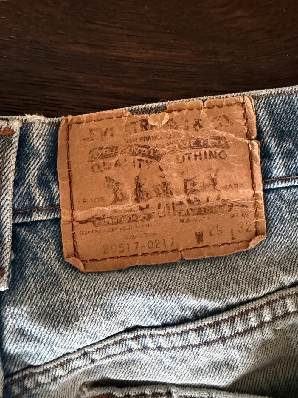 Vintage Levi’s 517 Cropped Jeans